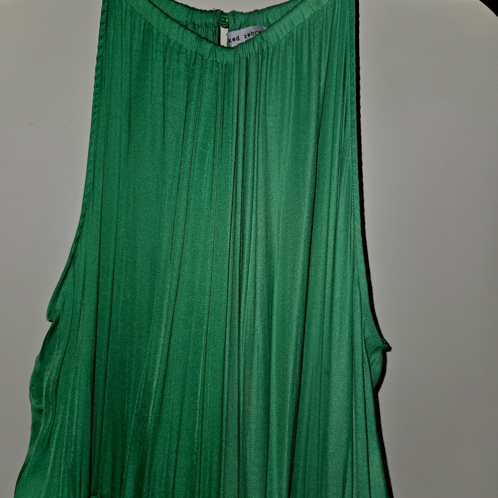 Women's Zebra Emerald Jumpsuit